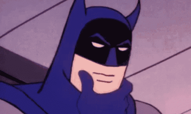 Batman thinking